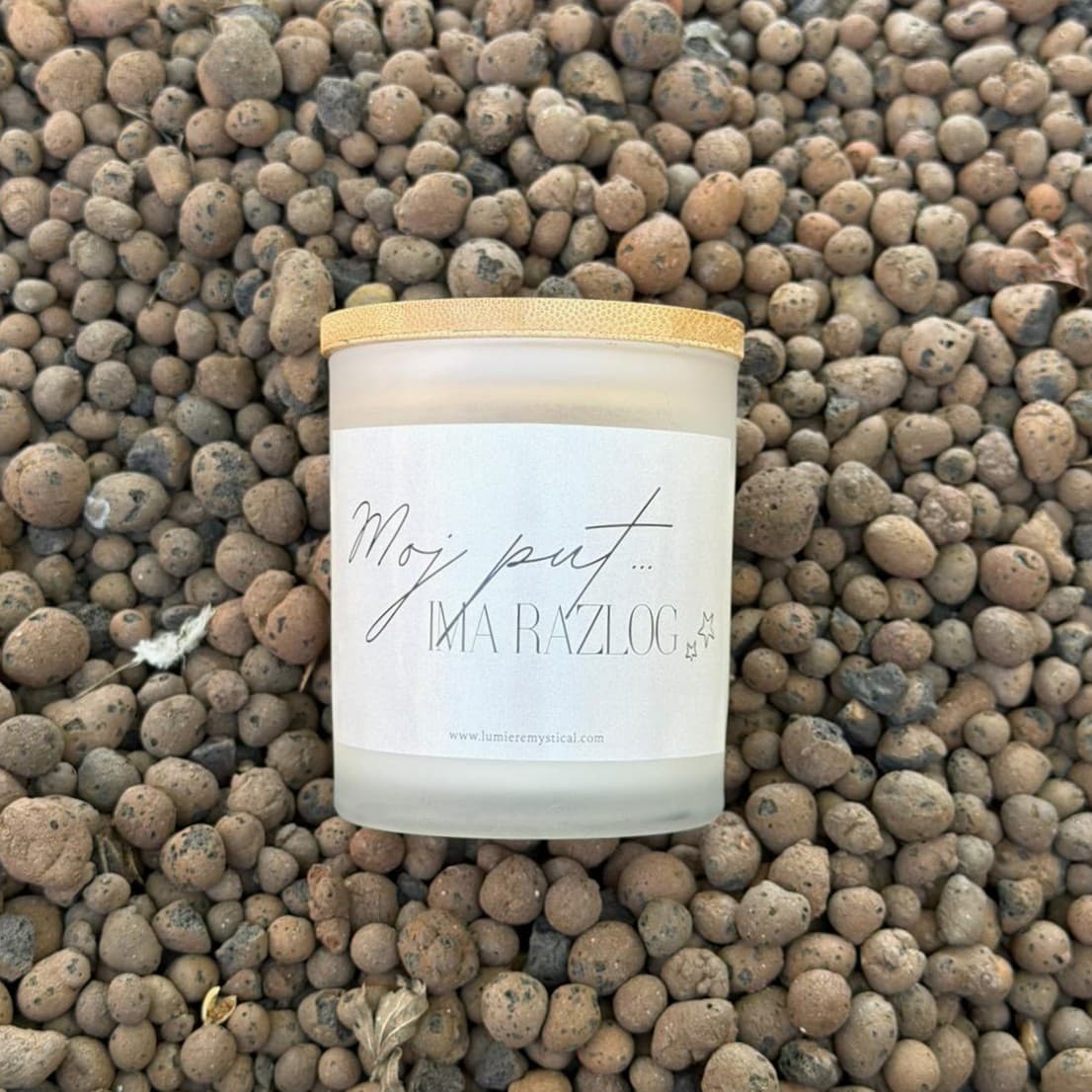 Svijeća Moj Put Ima Razlog - 300ml