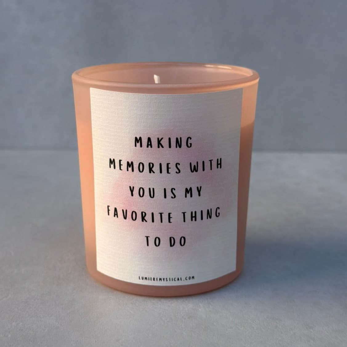 Svijeća Making Memories With You... - 200ml