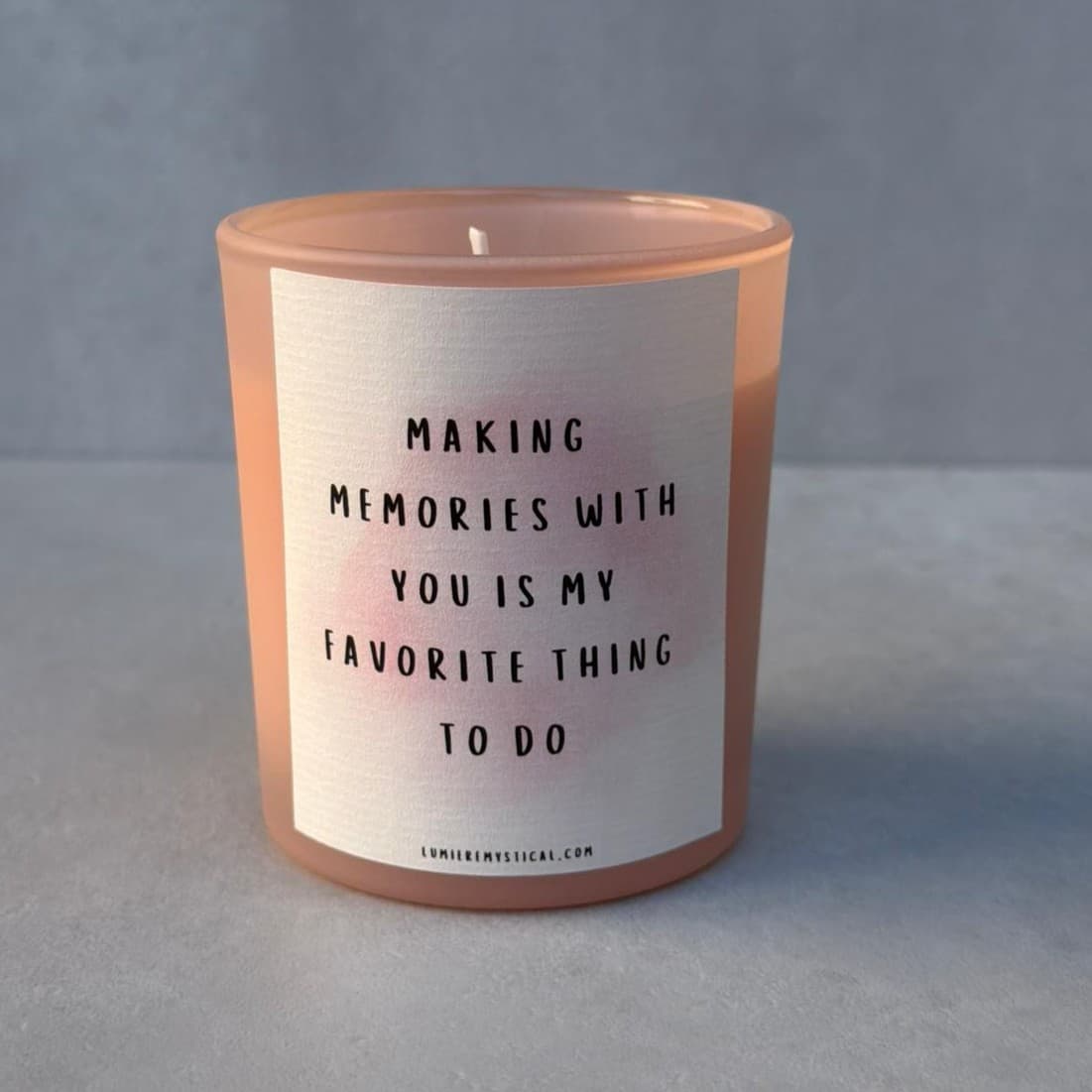 Svijeća Making Memories With You... - 200ml