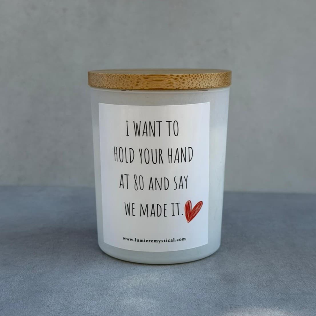 Svijeća I Want to Hold Your Hand... - 200ml