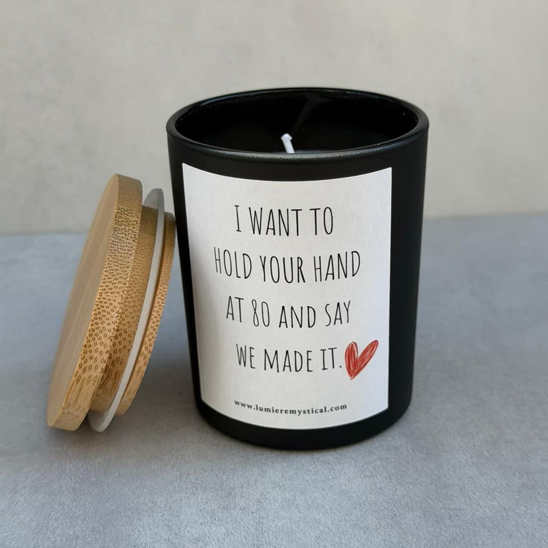 Svijeća I Want to Hold Your Hand... - 200ml