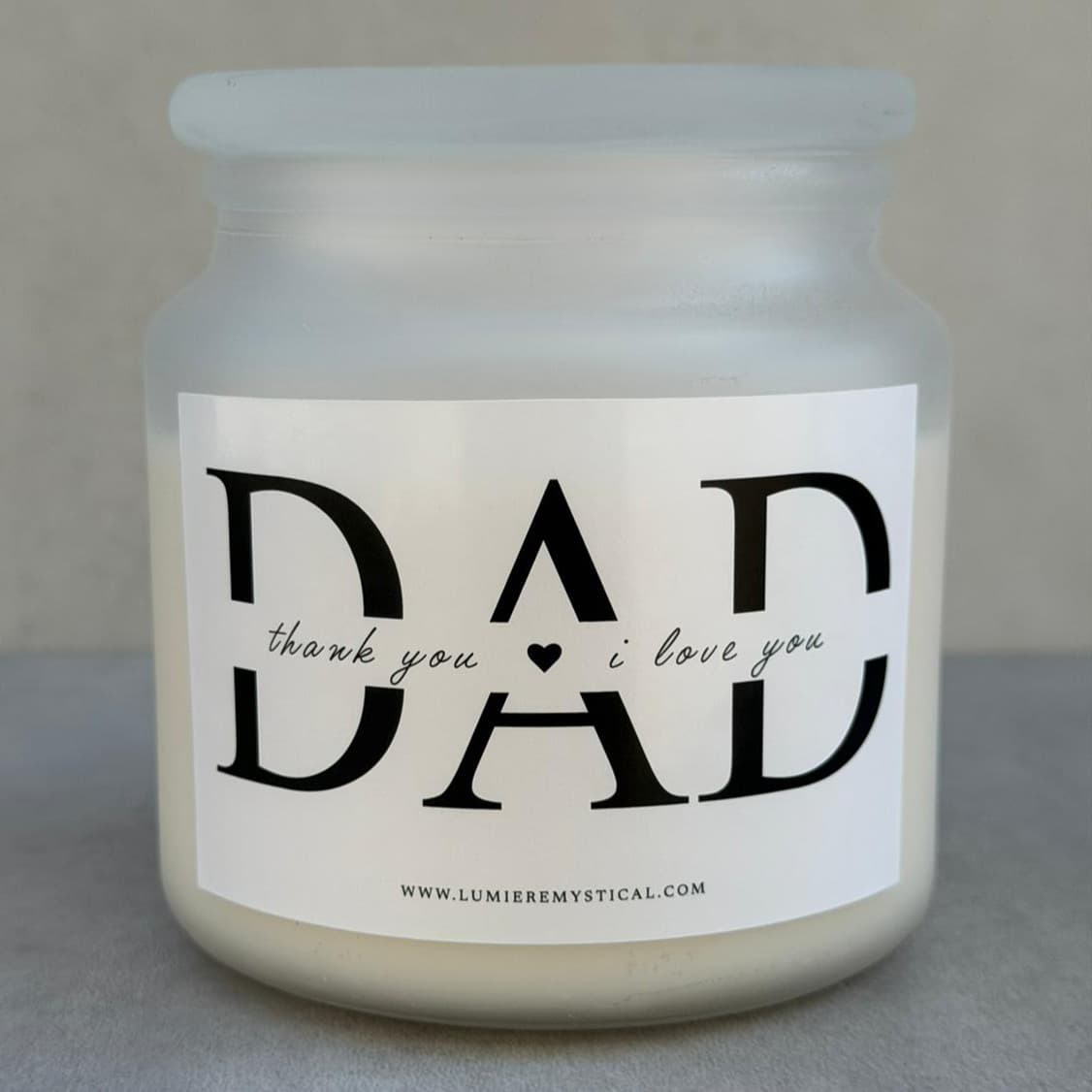 Svijeća Mom/Dad/Bro/Sis - 450ml