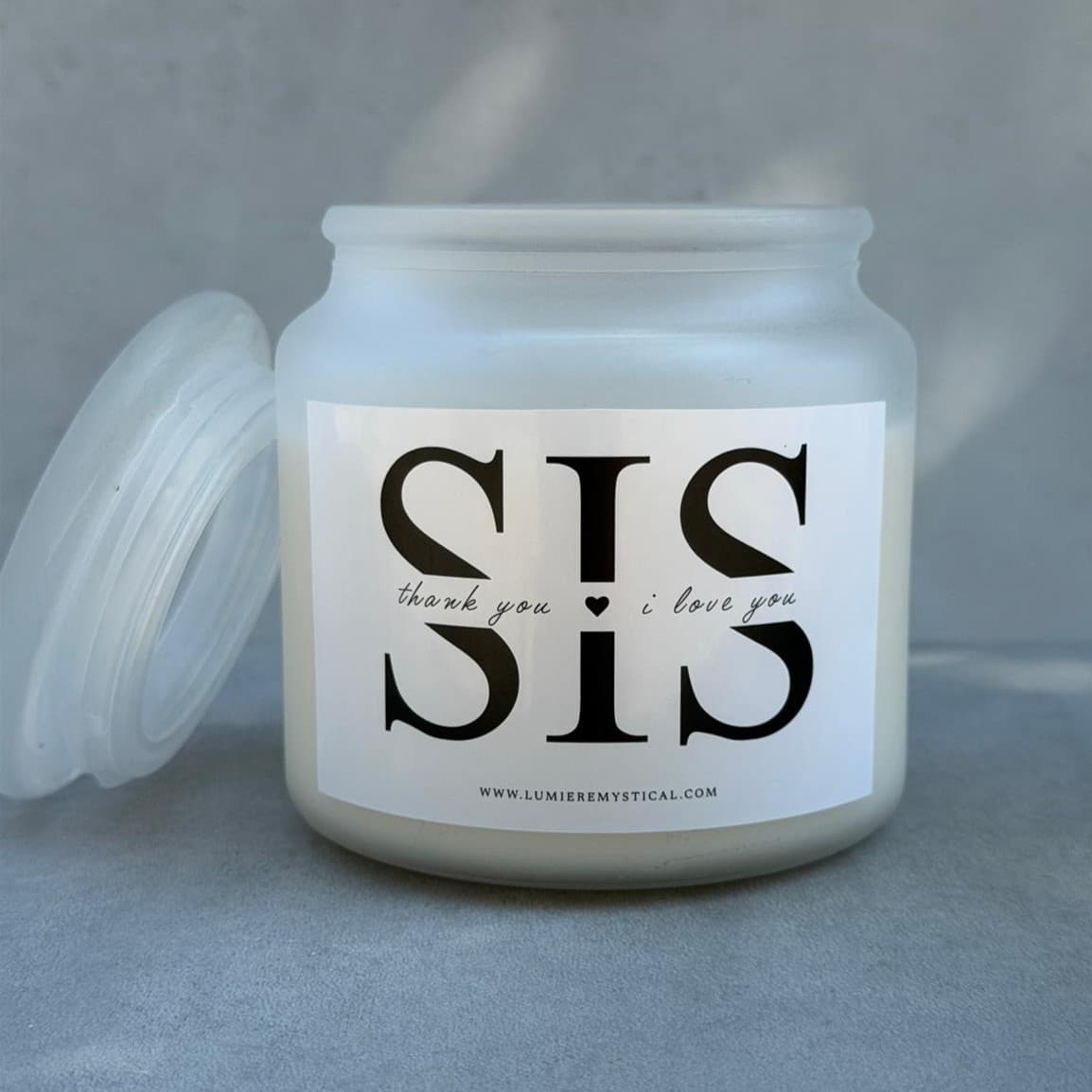 Svijeća Mom/Dad/Bro/Sis - 450ml