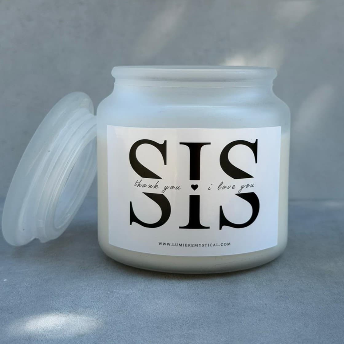 Svijeća Mom/Dad/Bro/Sis - 450ml
