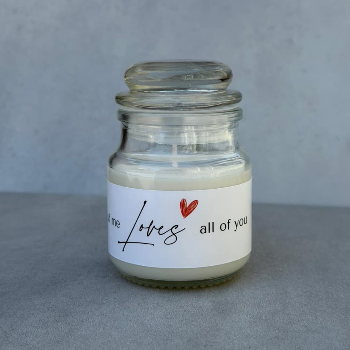 Svijeća All of me loves all of you - 90ml