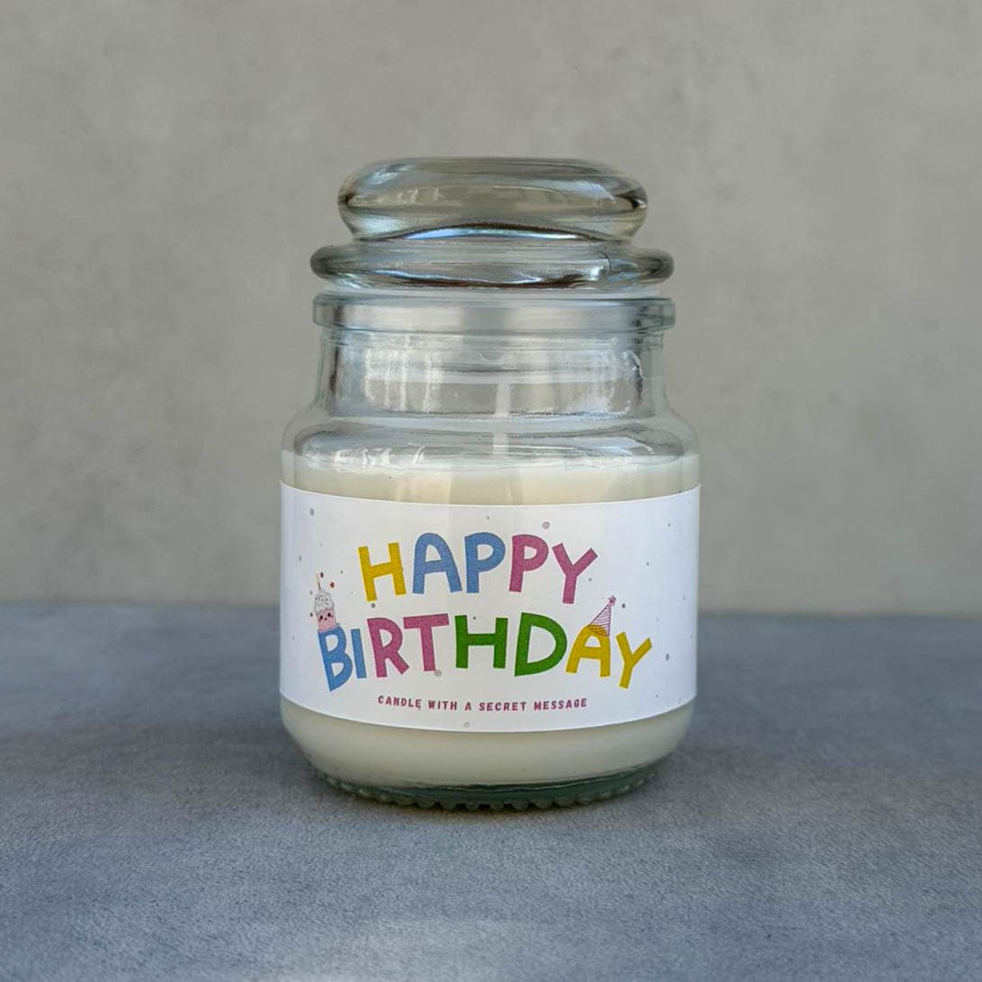 Svijeća Happy Birthday - 90ml