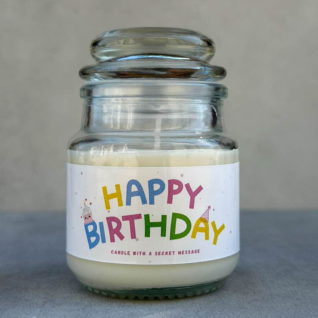 Svijeća Happy Birthday - 90ml