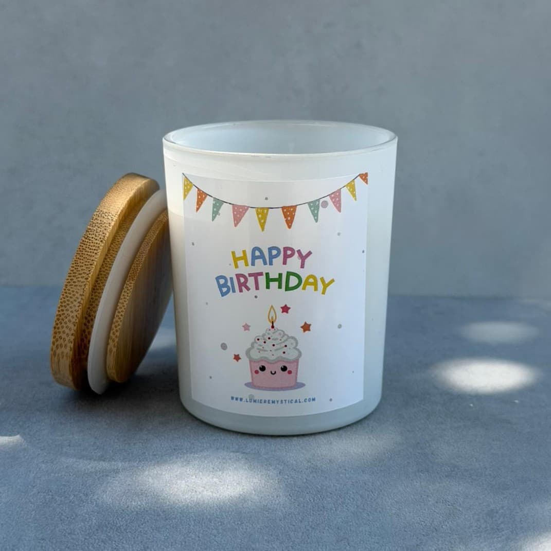 Svijeća Happy Birthday - 200ml