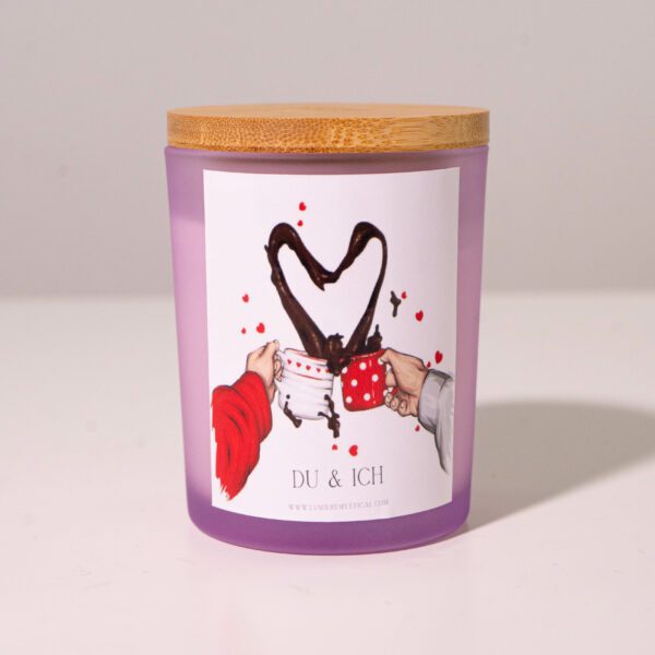 You & Me Personalized Candle - Purple Jar 200ml