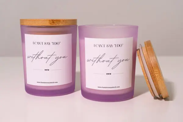 I Can't Say I Do Without You - Purple Jar 200ml - Image 3