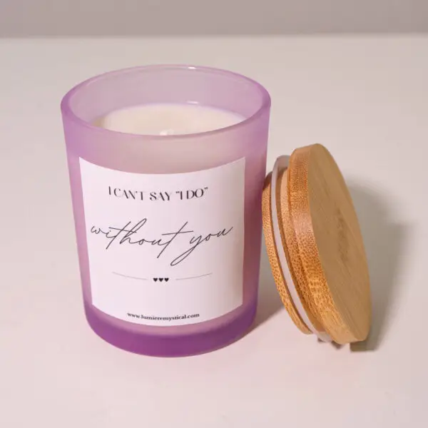 I Can't Say I Do Without You - Purple Jar 200ml - Image 2