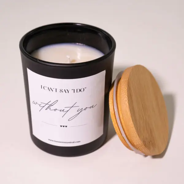 I Can't Say I Do Without You - Black Jar 200ml - Image 2