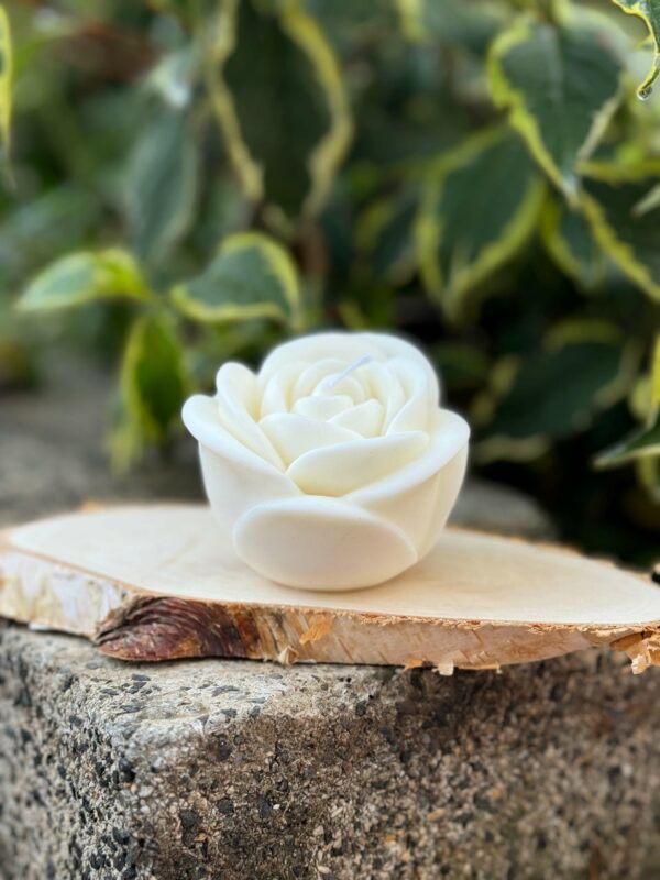 Decorative Rose Candle - 120ml - Image 2