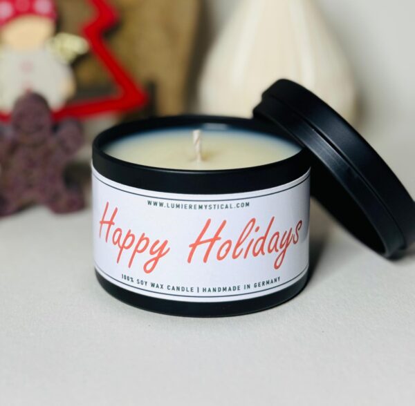 Christmas Design Candle - Modern White - 120ml